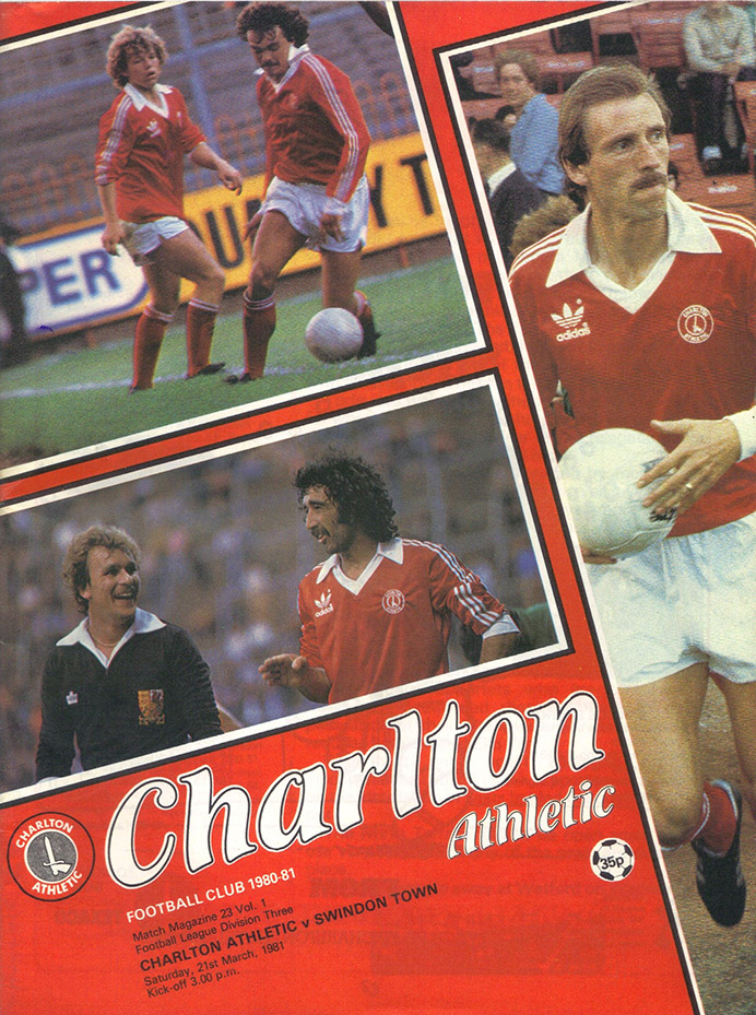 <b>Saturday, March 21, 1981</b><br />vs. Charlton Athletic (Away)